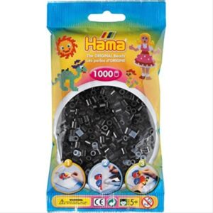 HAMA 207-18 – Bügelperlen schwarz 1000 Stück